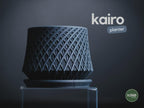 Kairo Geometric Planter, 3D printed in PLA
