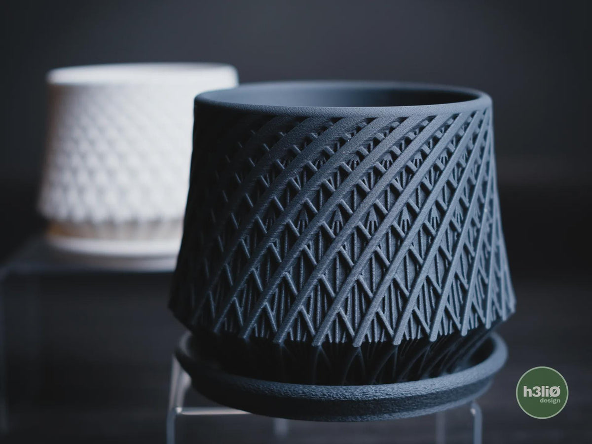 Kairo Geometric Planter, 3D printed in PLA, view 5 of 12