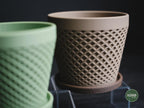 Delta Geometric Planter, 3D printed in PLA, view 11 of 11