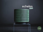 Echelon Geometric Planter, 3D printed in PLA