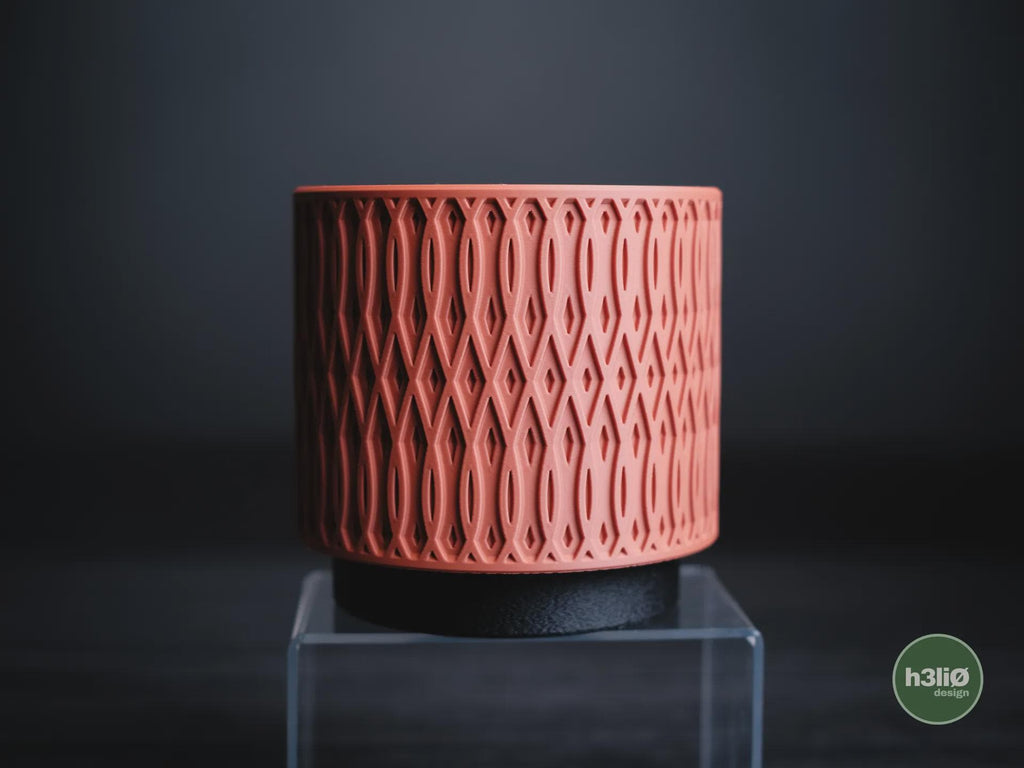 Echelon Geometric Planter, 3D printed in PLA, view 13 of 14