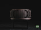 Taveiro Geometric Planter, 3D printed in PLA, view 10 of 11