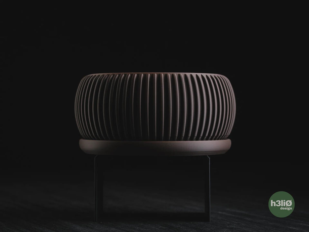 Taveiro Geometric Planter, 3D printed in PLA, view 10 of 11