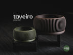 Taveiro Geometric Planter, 3D printed in PLA
