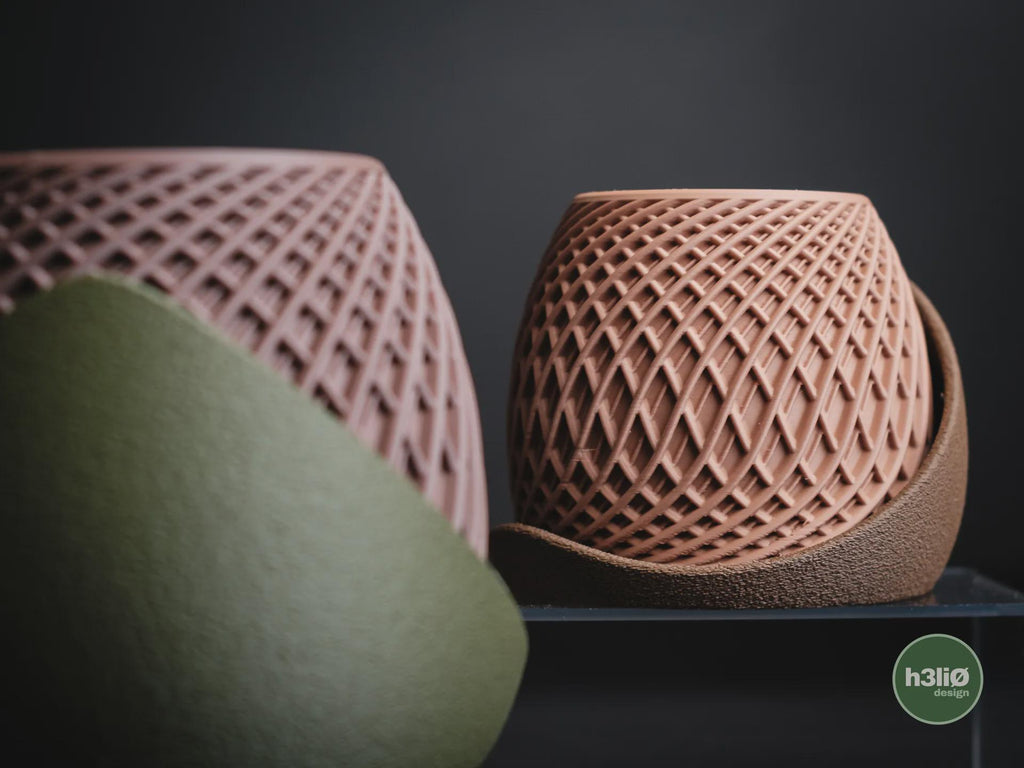 Stryde Geometric Planter, 3D printed in PLA, view 7 of 15