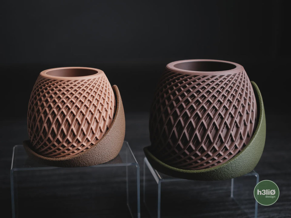 Stryde Geometric Planter, 3D printed in PLA, view 6 of 15
