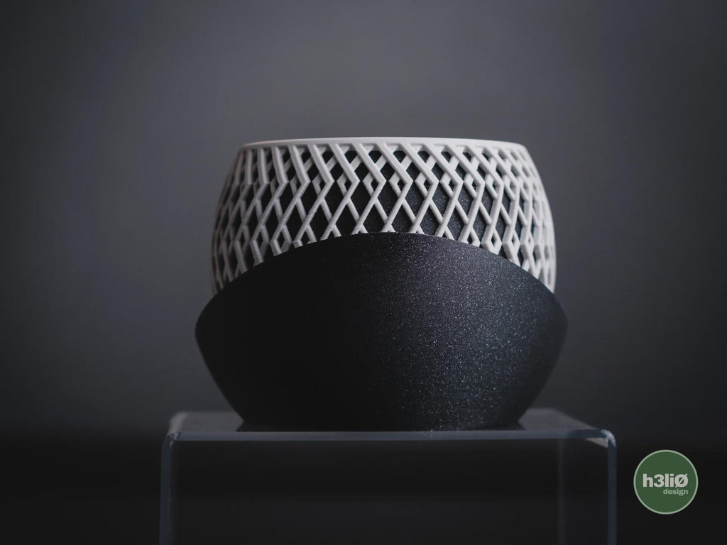 Arcane Geometric Planter, 3D printed in PLA, view 7 of 14
