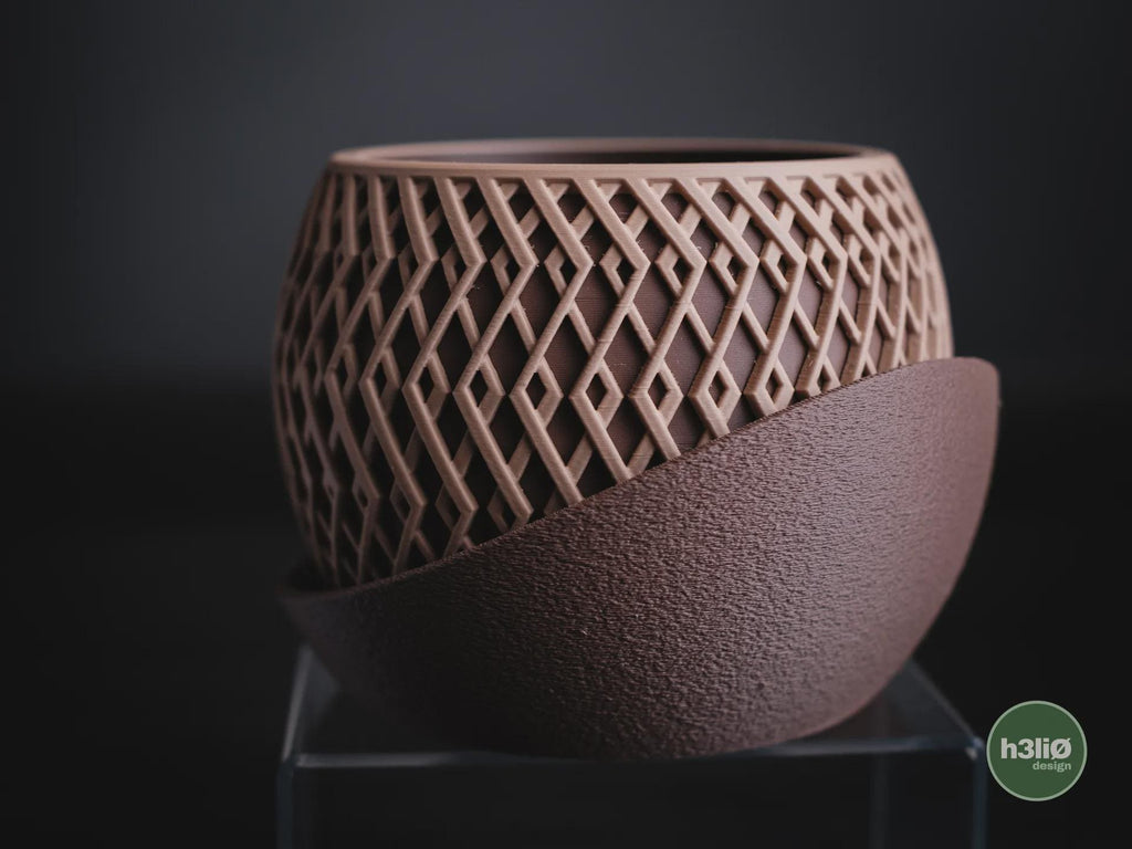 Arcane Geometric Planter, 3D printed in PLA, view 6 of 14