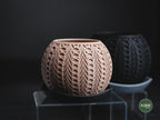 Fusion Geometric Planter, 3D printed in PLA, view 4 of 13