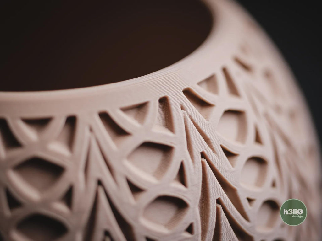 Fusion Geometric Planter, 3D printed in PLA, view 8 of 13