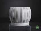 Stratum Geometric Planter, 3D printed in PLA, view 11 of 11