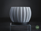Stratum Geometric Planter, 3D printed in PLA, view 9 of 11