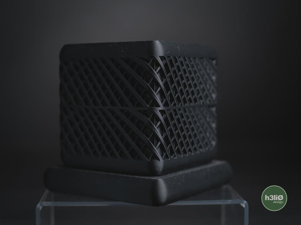 Qube Geometric Planter, 3D printed in PLA, view 4 of 13