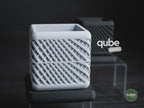 Qube Geometric Planter, 3D printed in PLA