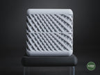 Qube Geometric Planter, 3D printed in PLA, view 12 of 13