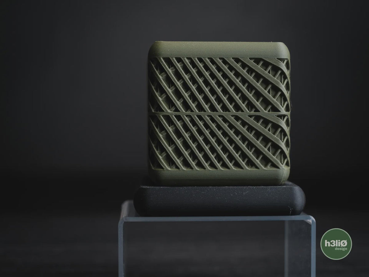 Qube Geometric Planter, 3D printed in PLA, view 11 of 13