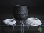 Miro Geometric Planter, 3D printed in PLA, view 2 of 14