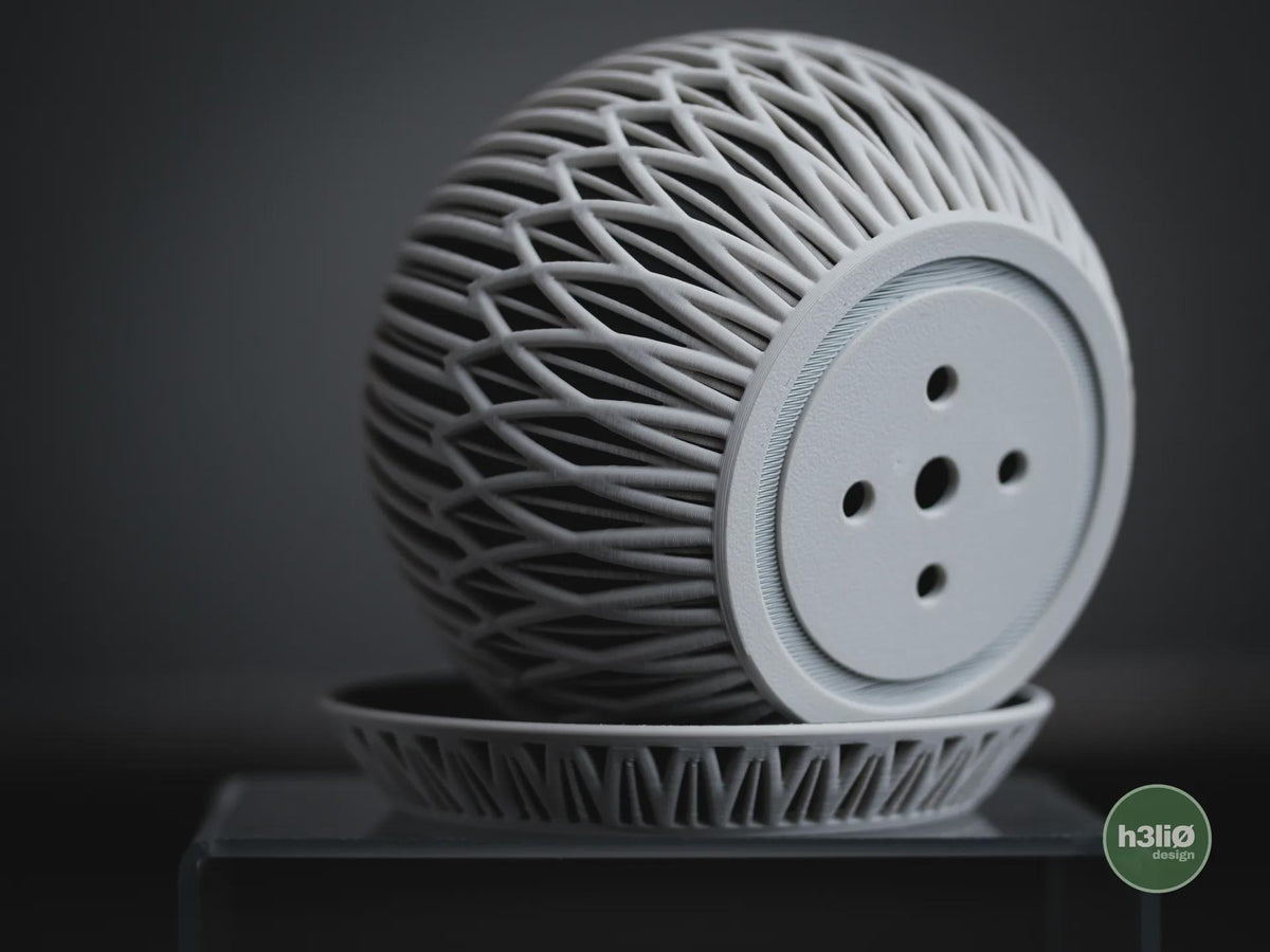 Zyra Geometric Planter, 3D printed in PLA, view 10 of 13