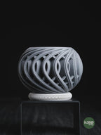 Morph Geometric Planter, 3D printed in PLA, view 7 of 12