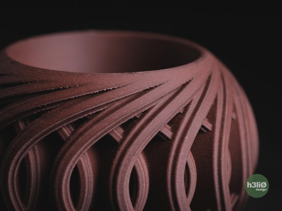 Morph Geometric Planter, 3D printed in PLA, view 9 of 12