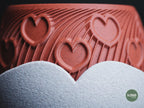 Cuore Heart Planter, 3D printed in PLA, view 11 of 12