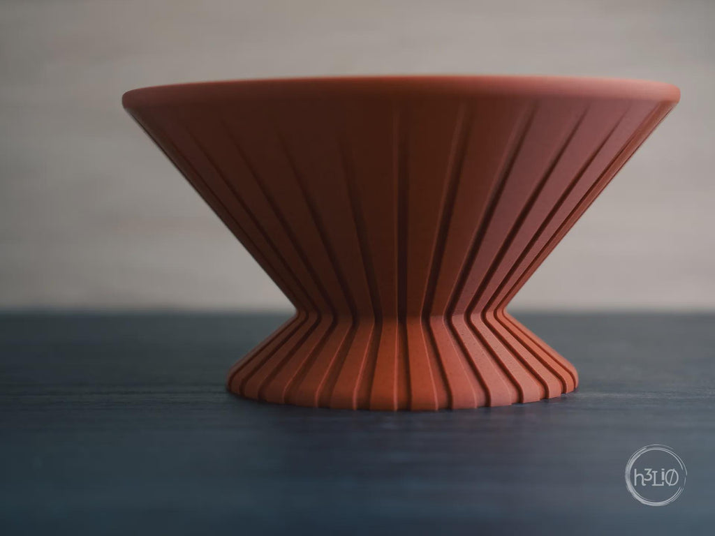Geometric Fruit Bowl, 3D printed in PLA, view 5 of 6