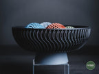 Haven Geometric Bowl, 3D printed in PLA, view 2 of 14