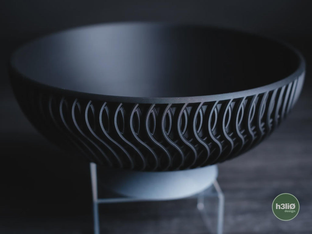 Haven Geometric Bowl, 3D printed in PLA, view 3 of 14