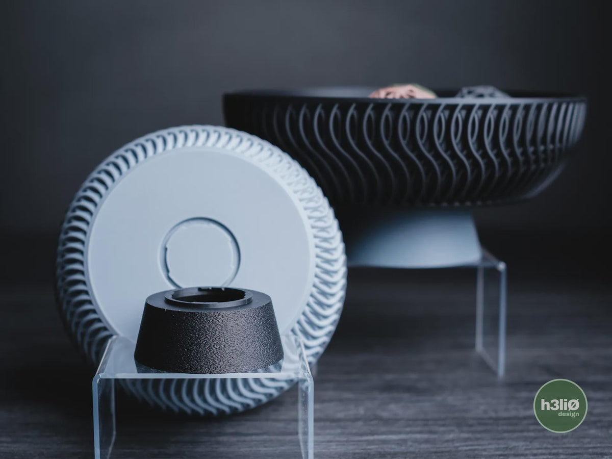 Haven Geometric Bowl, 3D printed in PLA, view 10 of 14