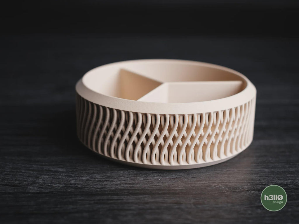 Helix Catch-All Bowl, 3D printed in PLA, view 12 of 12