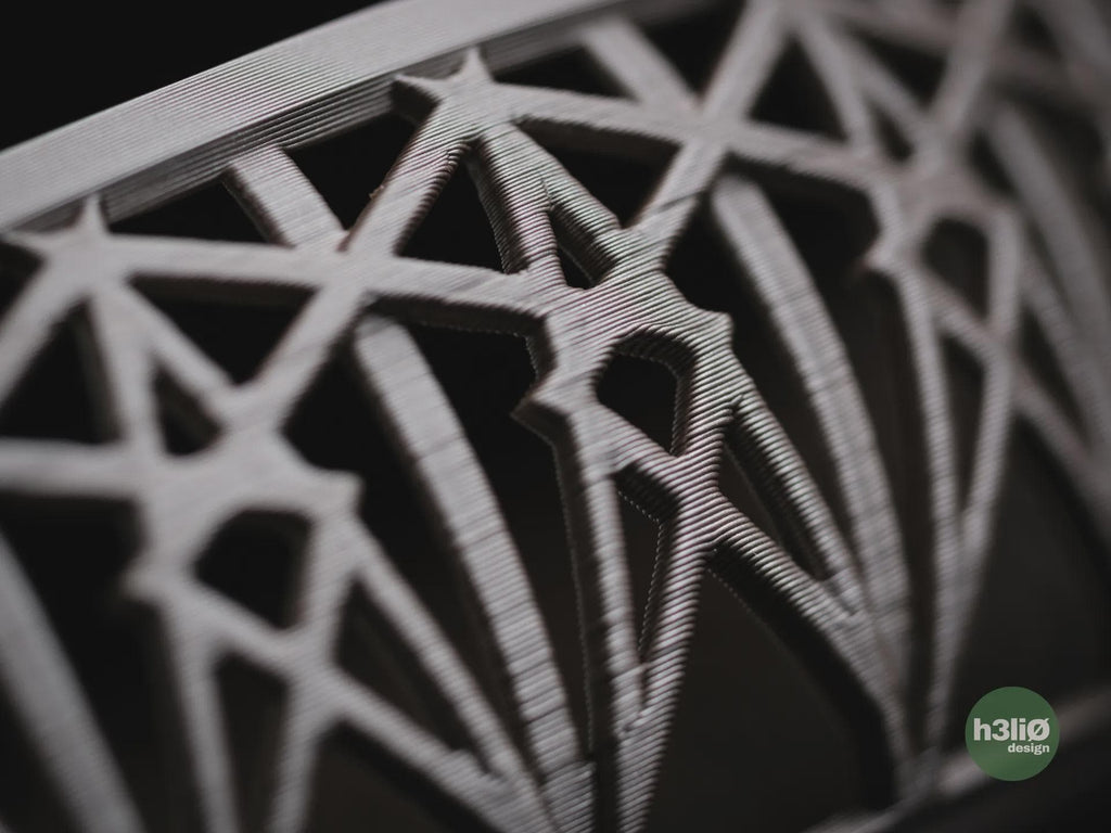 Christmas Geometric Bowl, 3D printed in PLA, view 4 of 14