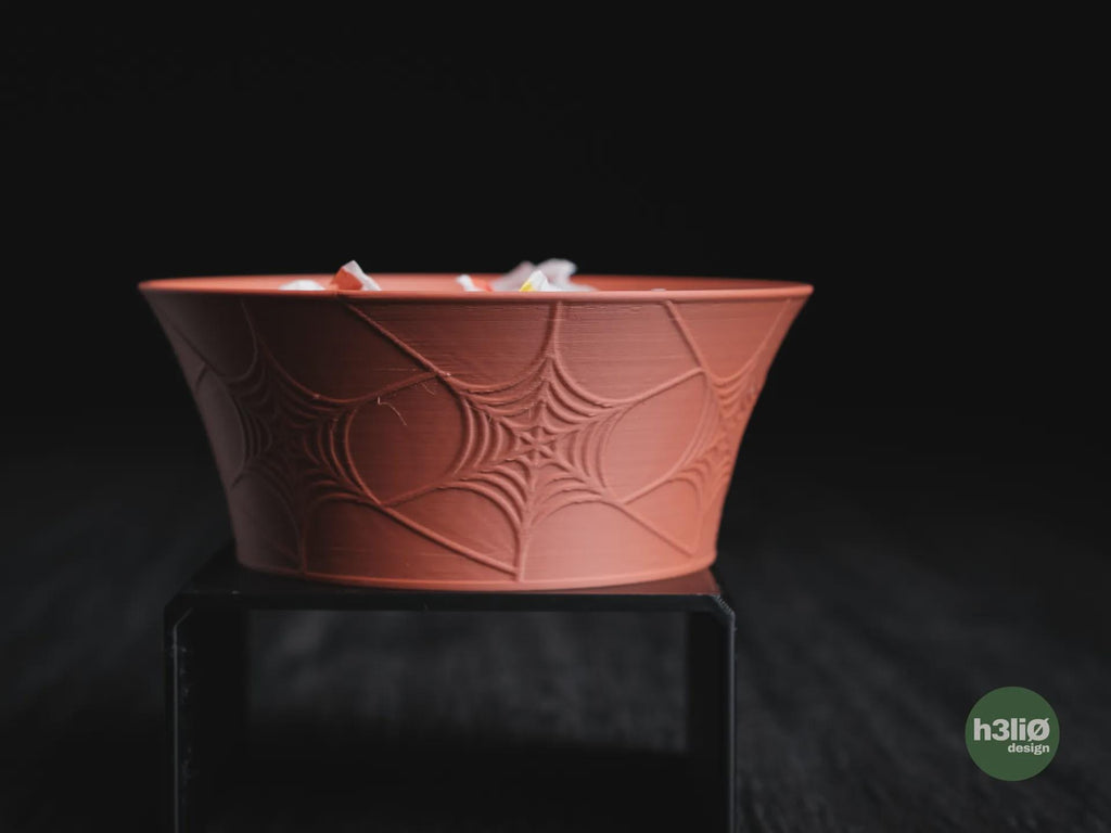 Halloween Geometric Bowl, 3D printed in PLA, view 6 of 12