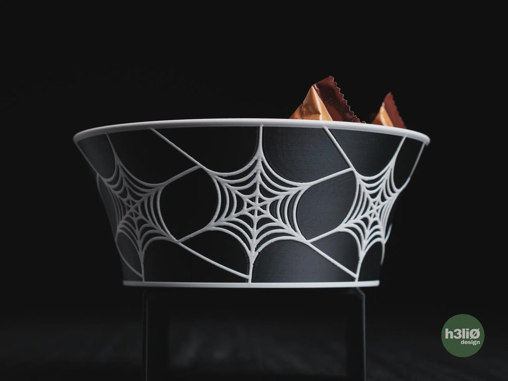 Halloween Geometric Bowl, 3D printed in PLA, view 7 of 12