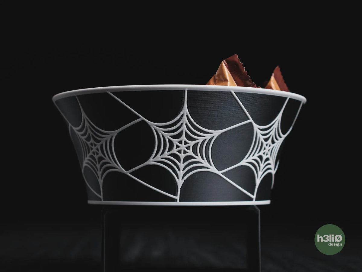 Halloween Geometric Bowl, 3D printed in PLA, view 7 of 12