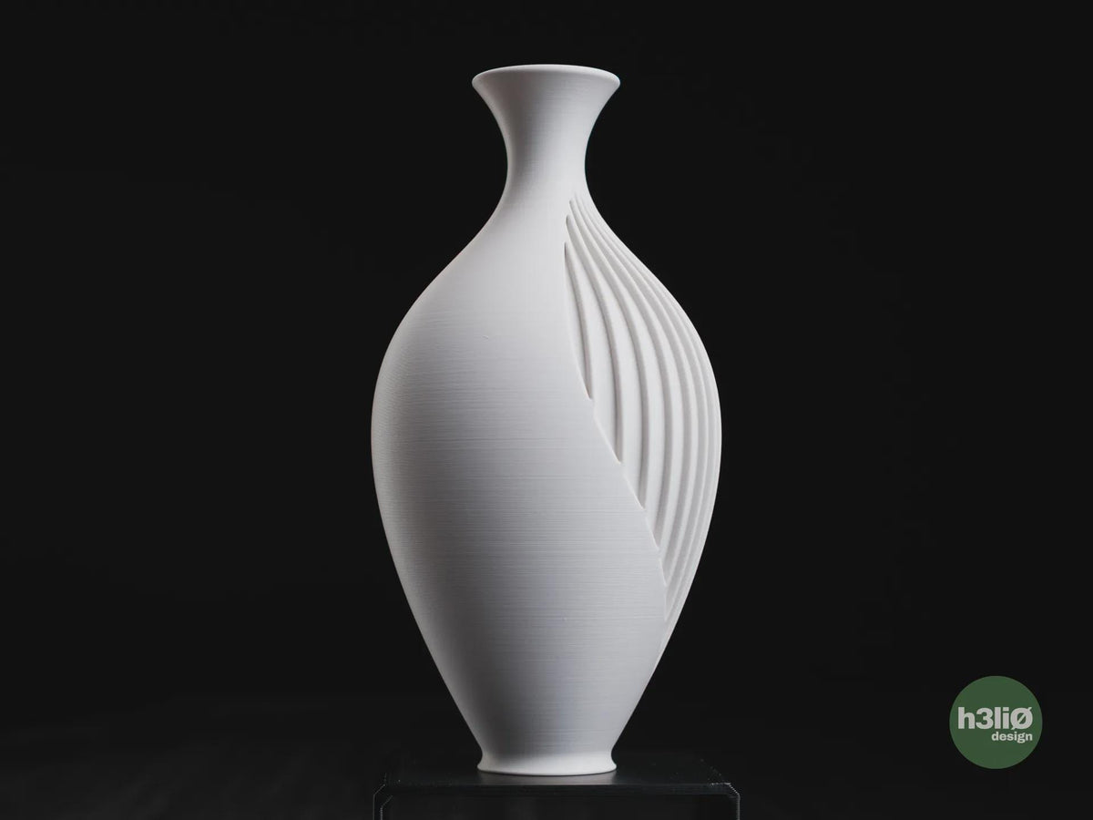 Wisp Geometric Vase, 3D printed in PLA, view 3 of 14