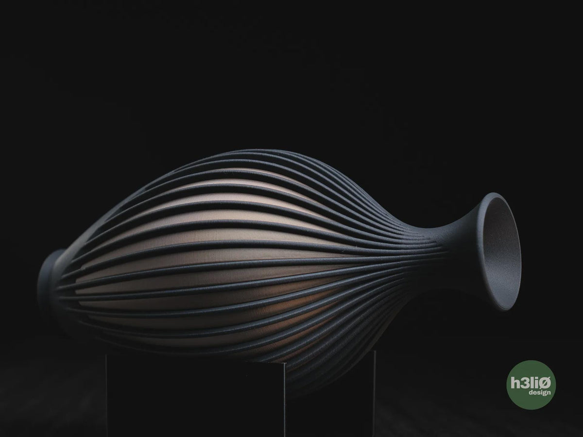 Wisp Geometric Vase, 3D printed in PLA, view 9 of 14