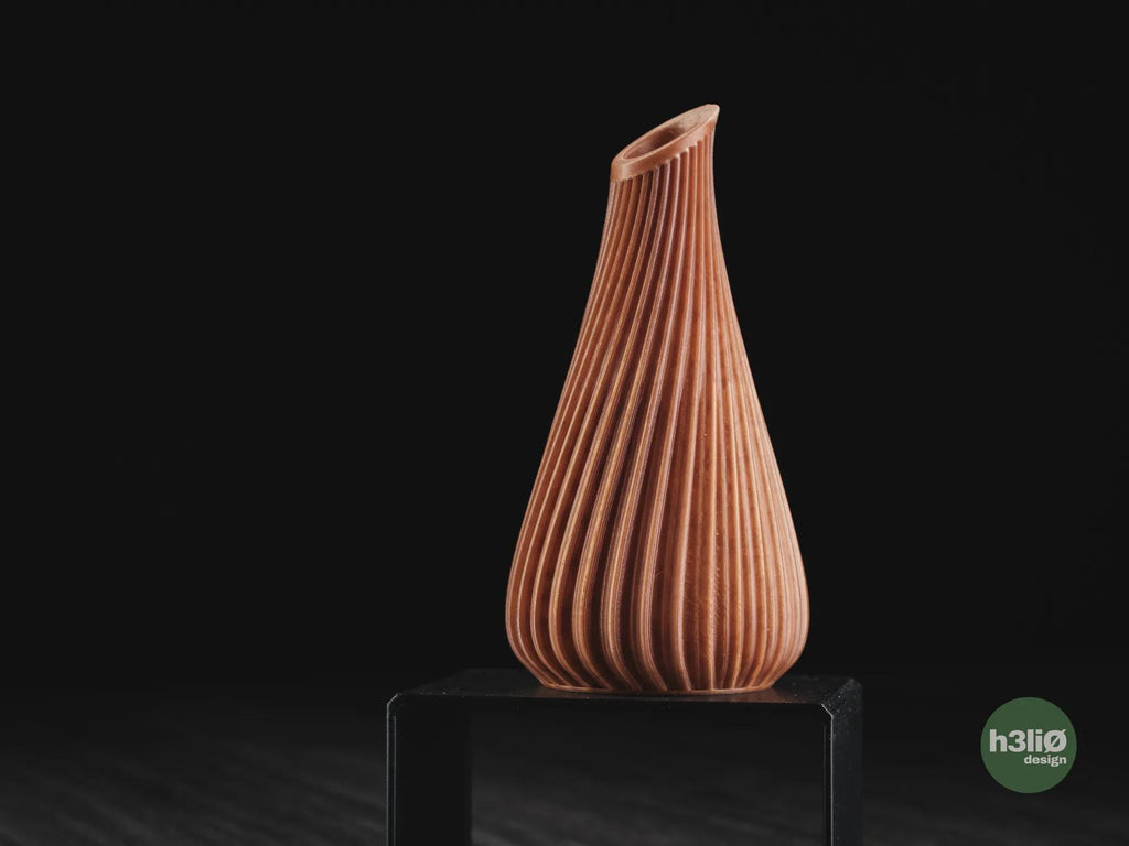 Lagos Geometric Vase, 3D printed in PLA, view 3 of 14