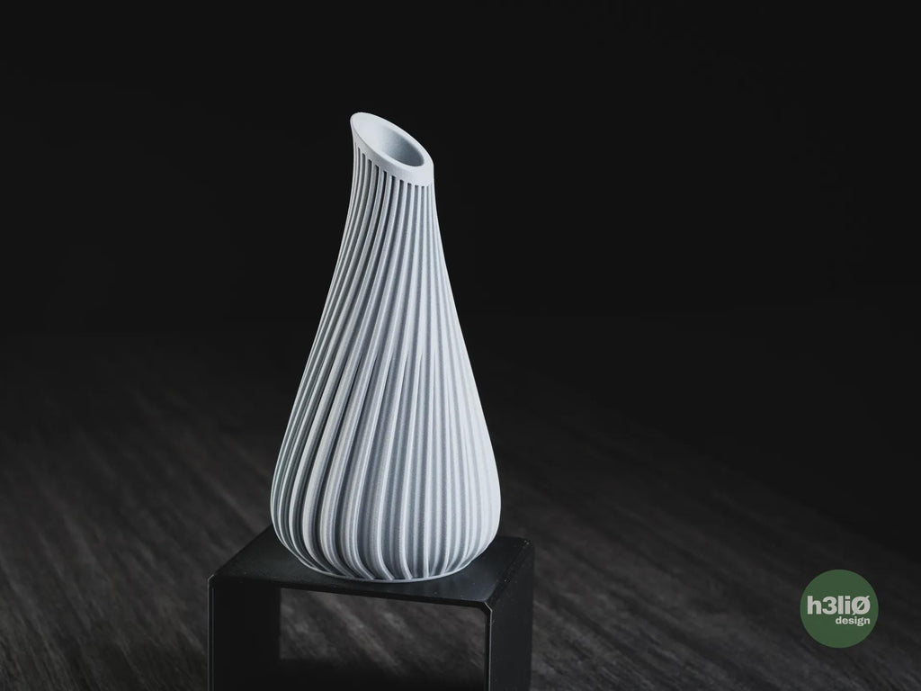 Lagos Geometric Vase, 3D printed in PLA, view 4 of 14