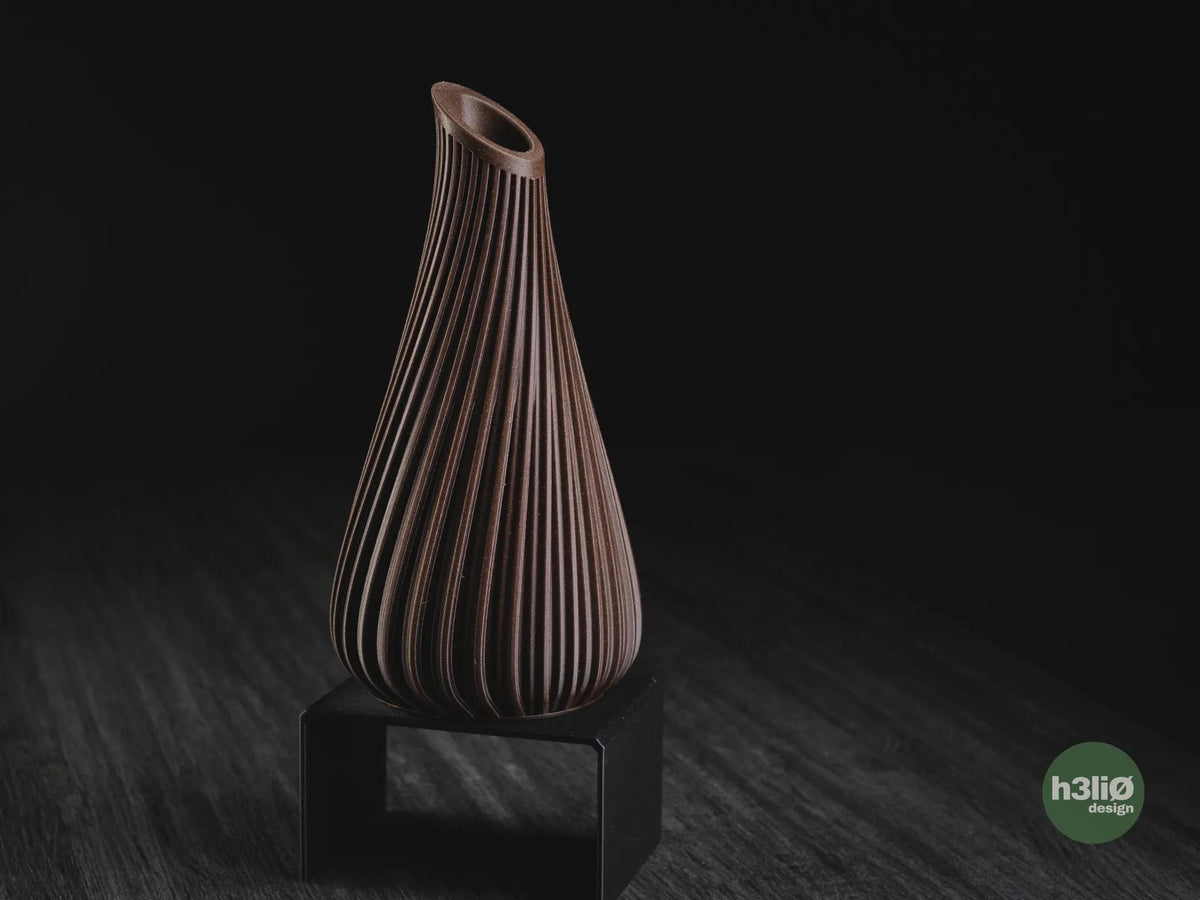 Lagos Geometric Vase, 3D printed in PLA, view 6 of 14