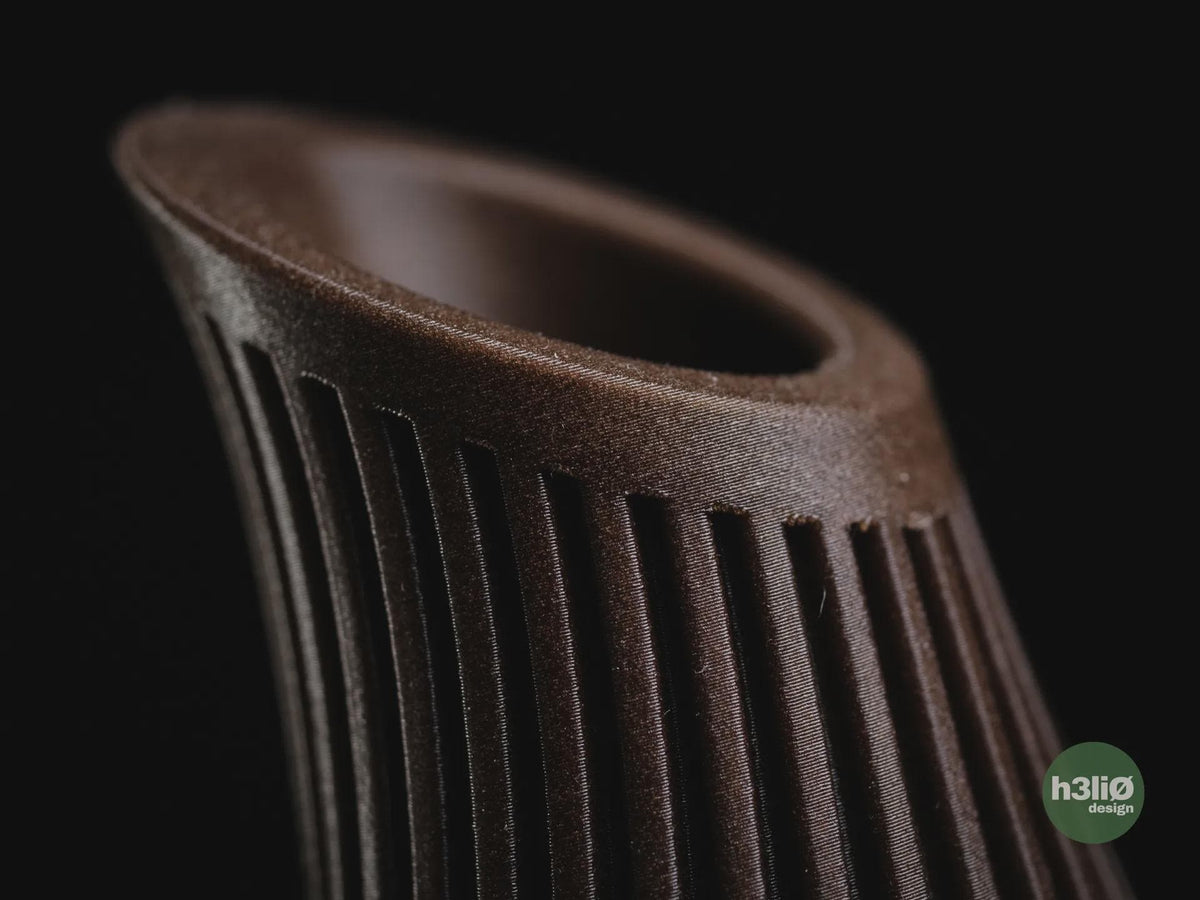 Lagos Geometric Vase, 3D printed in PLA, view 12 of 14