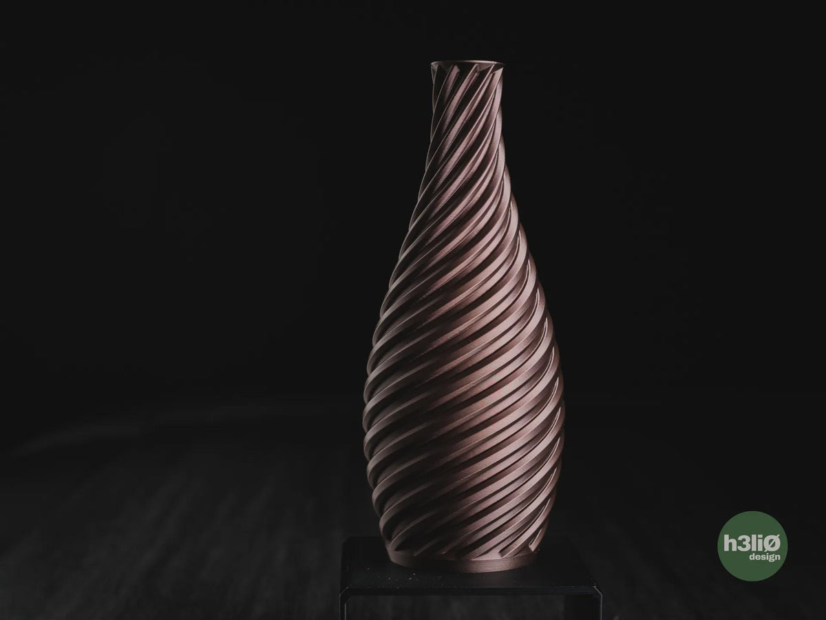 Aveiro Geometric Vase, 3D printed in PLA, view 6 of 11