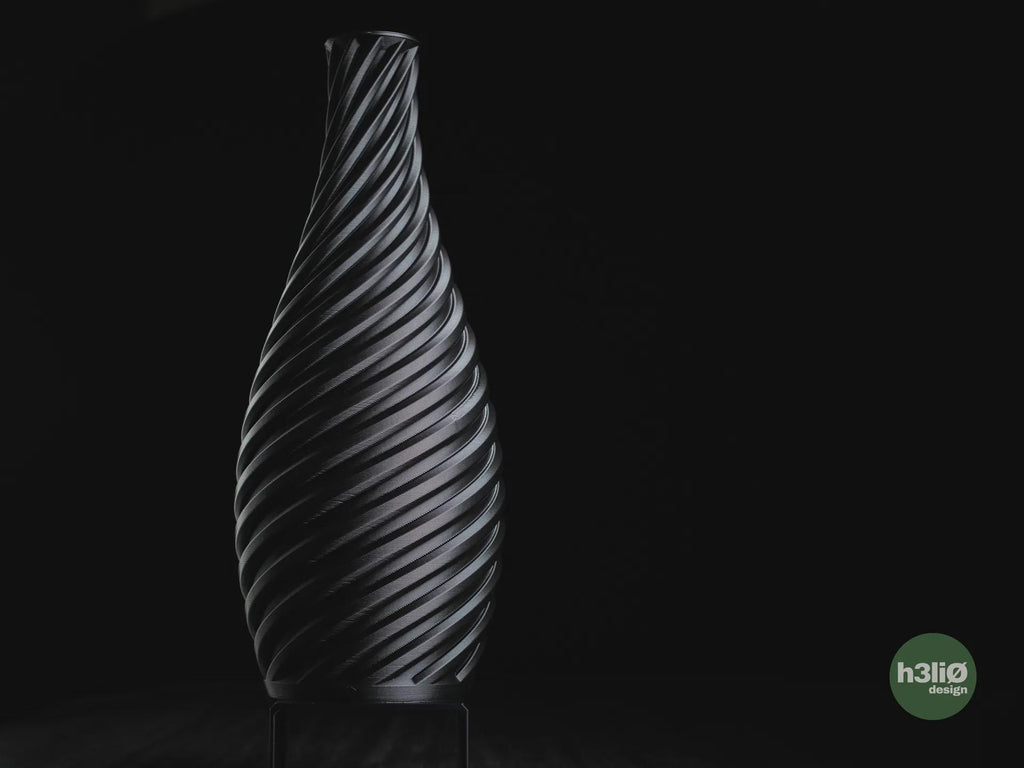 Aveiro Geometric Vase, 3D printed in PLA, view 4 of 11