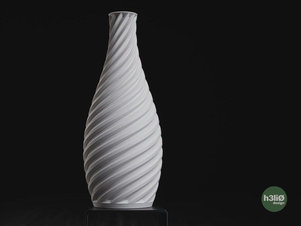 Aveiro Geometric Vase, 3D printed in PLA, view 10 of 11