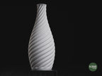 Aveiro Geometric Vase, 3D printed in PLA, view 10 of 11