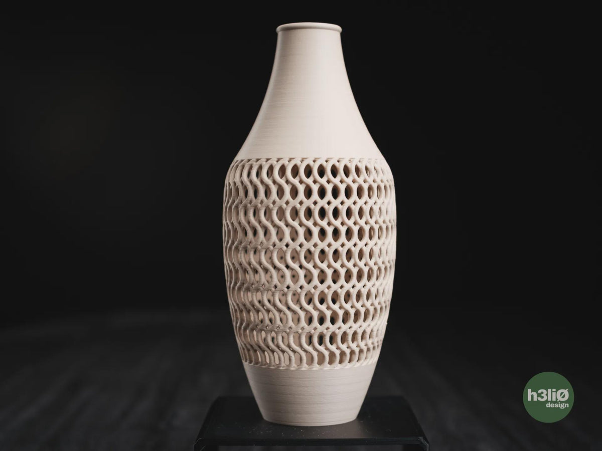 Mafra Geometric Vase, 3D printed in PLA, view 12 of 12