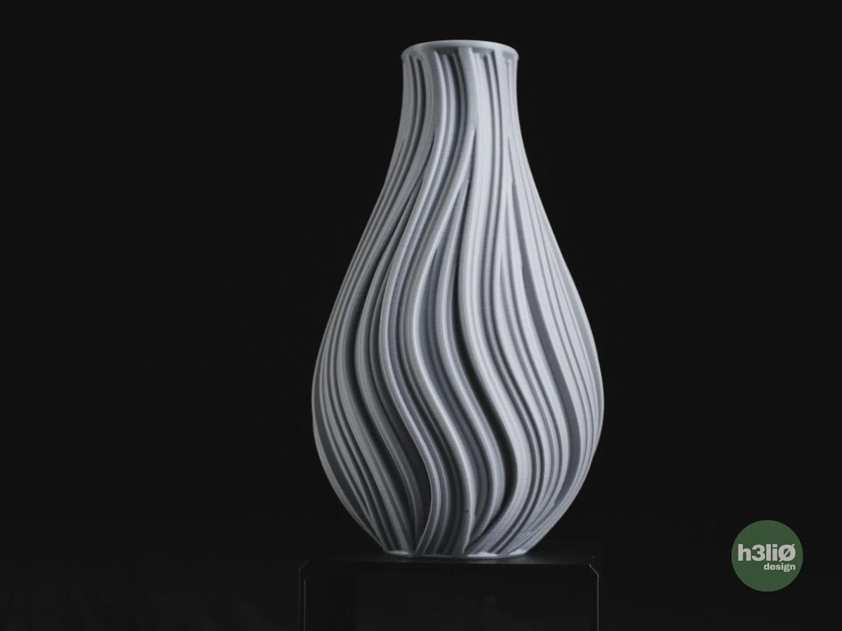 Odemira Geometric Vase, 3D printed in PLA, view 5 of 16