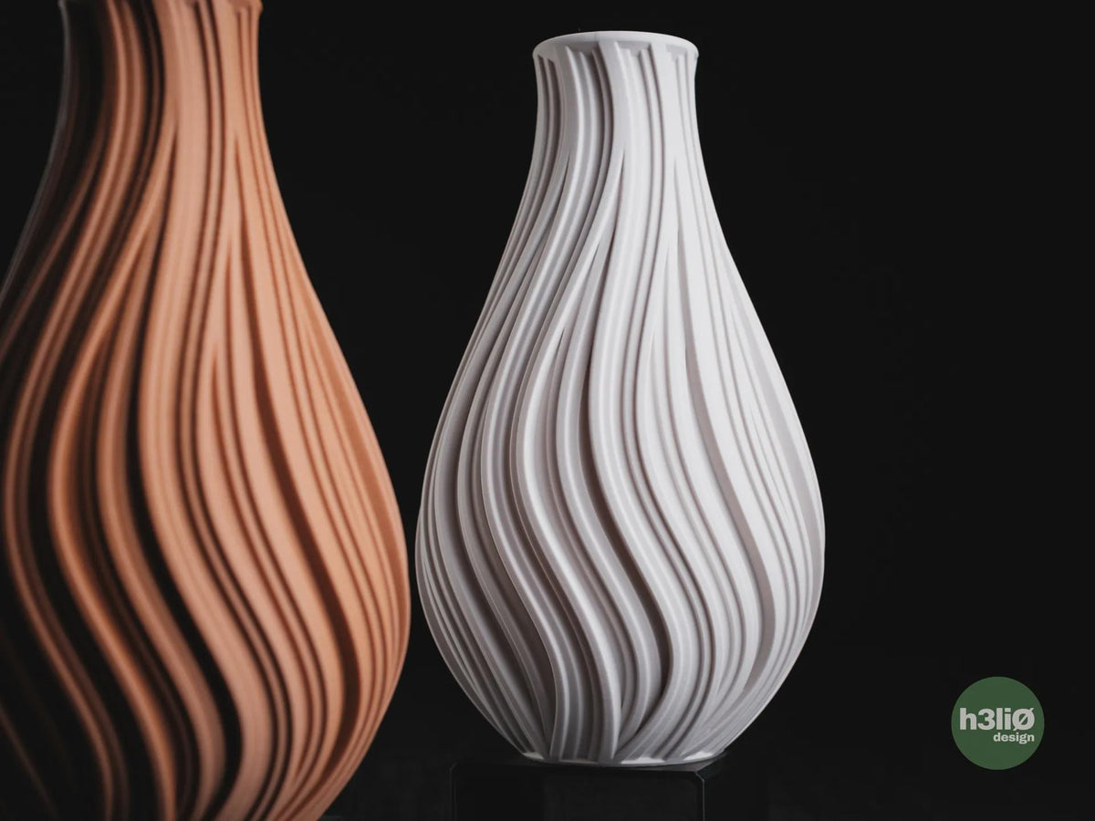 Odemira Geometric Vase, 3D printed in PLA, view 12 of 16