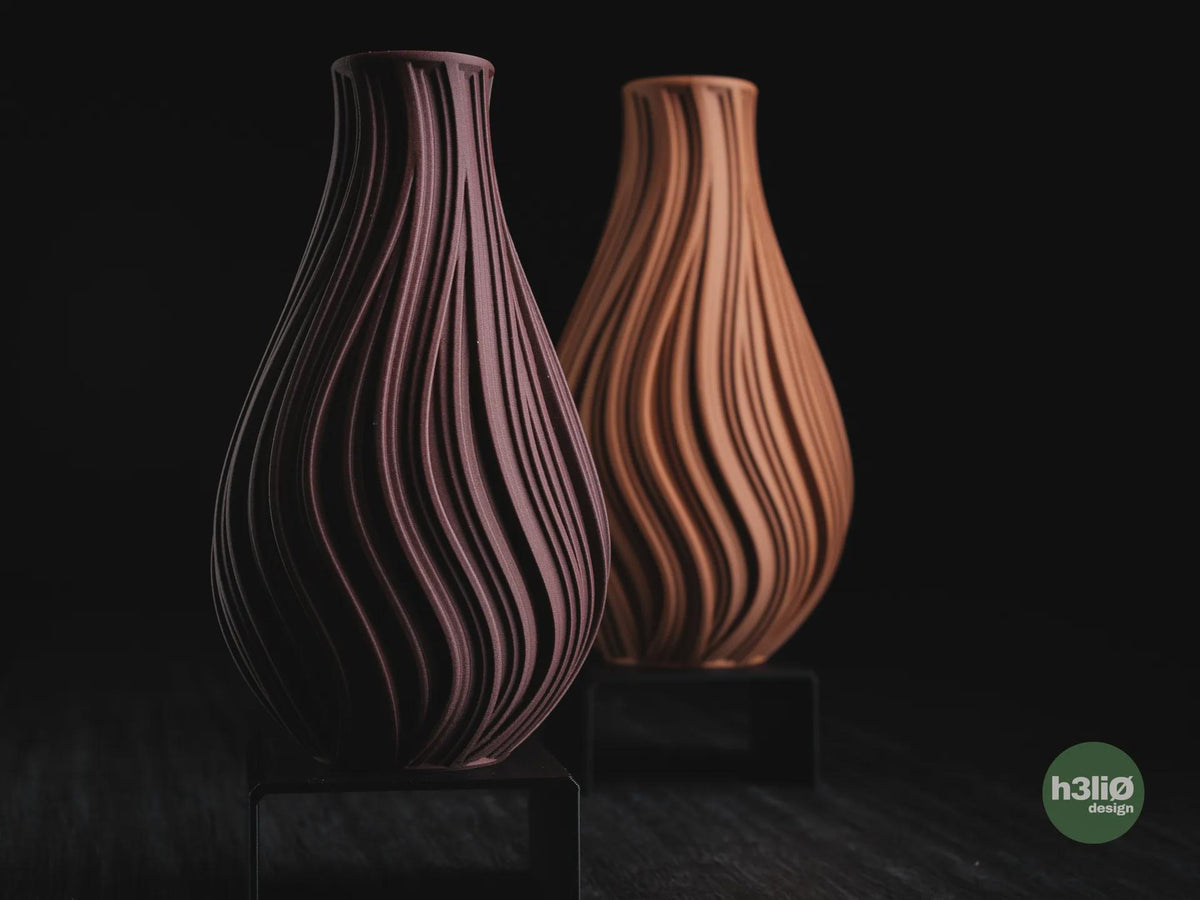 Odemira Geometric Vase, 3D printed in PLA, view 14 of 16