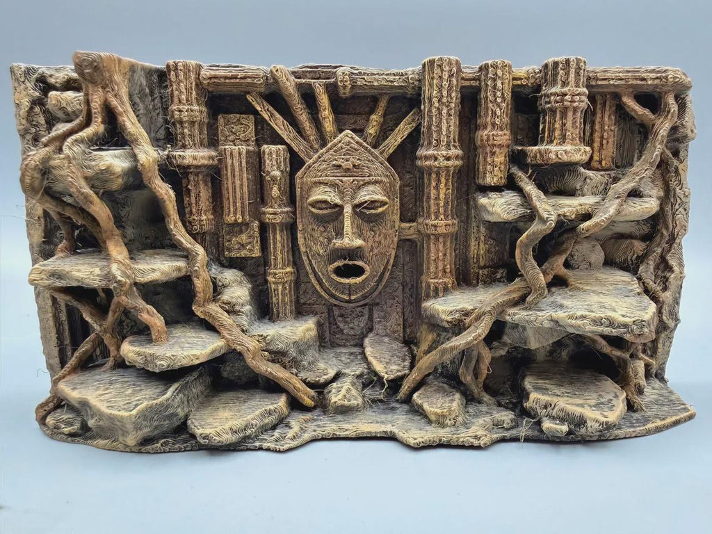 Rooted Sanctuary 3D Background, 3D printed in PETG, view 2 of 6
