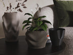 Fjord Wave Self-Watering Flower Pot Set, 3D printed in PLA, view 5 of 16